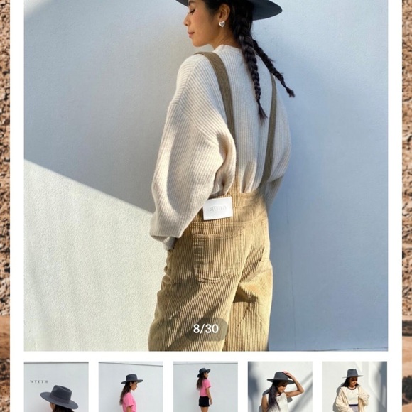 WYETH River Hat in Dark Charcoal new with tags main image 7